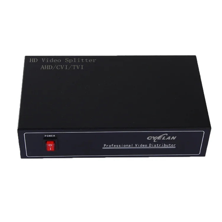 同軸 AHD / CVI / TVI 4 進 8 視訊訊號分配器, 4 進 8