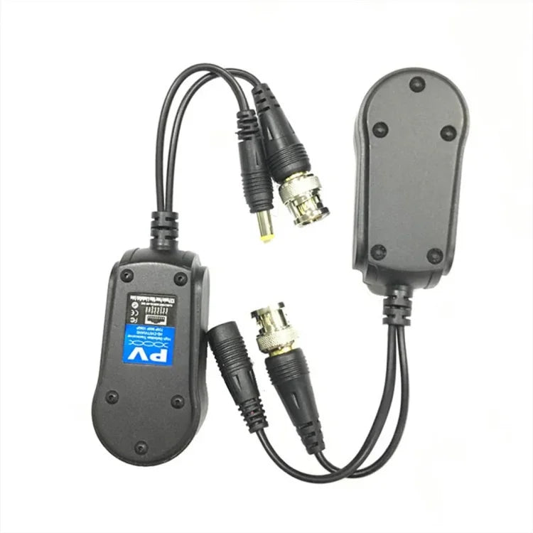 2 個 Anpwoo 230PV 可接合 2 合 1 電源 + 視訊巴倫 HD-CVI/AHD/TVI 被動雙絞線收發器，HD-CVI/AHD/TVI