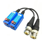 2 PCS Anpwoo 800C Spliceable Top Press Screwless-type Video Balun HD-CVI/AHD/HDVI 1CH Passive Transceiver, Passive Transceiver