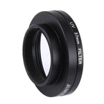 JUNESTAR 適用小米小蟻 Yi II 4K 運動攝影機專業 37mm UV 濾鏡 + 鏡頭保護蓋，UV 濾鏡+鏡頭蓋