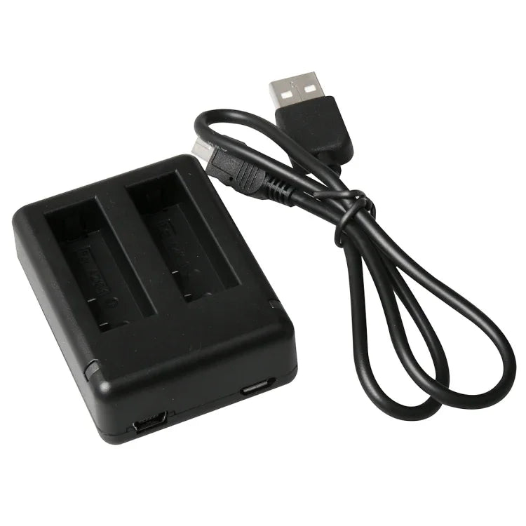 BC-AZ16 數位相機 USB 雙電池充電器，適用於小米小蟻 II 4K