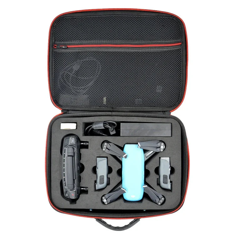 PU EVA 防震防水便攜收納盒，適用 DJI SPARK 及配件，尺寸：29 公分 x 21 公分 x 11 公分