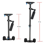 YELANGU S60L 61公分鋁合金手持穩定器，適用於 DSLR 相機 DV