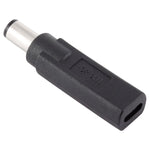 USB-C / Type-C 母頭轉 7.4 x 5.0mm 公頭插頭轉接器，適用 DELL，7.4 x 5.0mm（Dell）