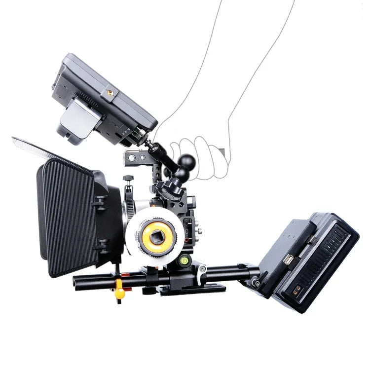 YELANGU YLG0905A 相機錄影籠手柄穩定器，適用於 Sony A6000/A6300/A6400/A6500