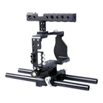 YELANGU YLG0905A 相機錄影籠手柄穩定器，適用於 Sony A6000/A6300/A6400/A6500