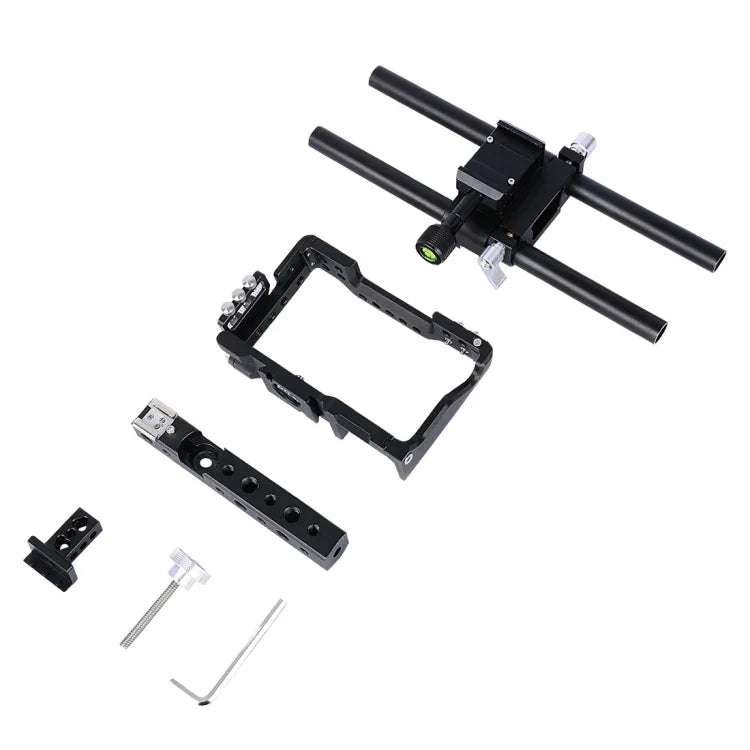 YELANGU YLG0905A 相機錄影籠手柄穩定器，適用於 Sony A6000/A6300/A6400/A6500