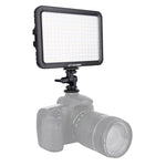 YELANGU YLG0504B 204 顆 LED 1000 流明 3300-5600K 無極性可調光攝影棚燈，適用 Canon、Nikon、DSLR 相機，204 顆 LED