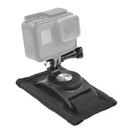360度旋轉快拆帶掛肩背包支架，適用GoPro、Insta360、DJI及其他運動相機