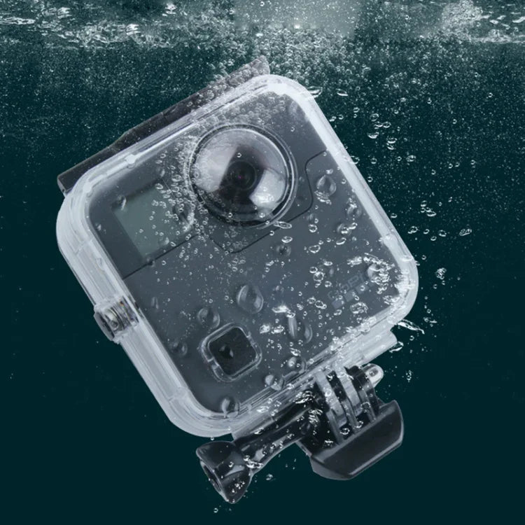 40米防水外殼保護殼，適用GoPro Fusion，含扣具基本支架、螺絲及扳手，適用GoPro Fusion