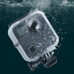 40米防水外殼保護殼，適用GoPro Fusion，含扣具基本支架、螺絲及扳手，適用GoPro Fusion