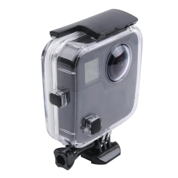 40米防水外殼保護殼，適用GoPro Fusion，含扣具基本支架、螺絲及扳手，適用GoPro Fusion