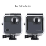 40米防水外殼保護殼，適用GoPro Fusion，含扣具基本支架、螺絲及扳手，適用GoPro Fusion