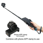 便攜摺疊三腳架自拍獨腳架，適用GoPro、Insta360、DJI及其他運動相機，長度：23.5-81cm，RUIGPRO