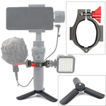 迷你三腳架支架＋手電筒延長支架，適用DJI OSMO Mobile 2，三腳架＋支架適用DJI OSMO Mobile 2