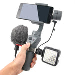 迷你三腳架支架＋手電筒延長支架，適用DJI OSMO Mobile 2，三腳架＋支架適用DJI OSMO Mobile 2