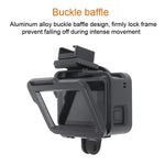 GoPro HERO7 Black /6 /5 專用 CNC 鋁合金保護殼，附保險框架及 52mm UV 鏡片，52mm UV 黑色