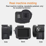 GoPro HERO7 Black /6 /5 專用 CNC 鋁合金保護殼，附保險框架及 52mm UV 鏡片，52mm UV 黑色