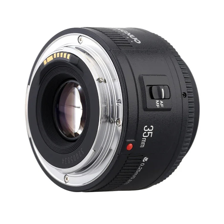 YONGNUO YN35MM F2N 1:2 自動對焦/手動對焦廣角定焦鏡頭，適用 Nikon DSLR 相機，YN35MM F2N