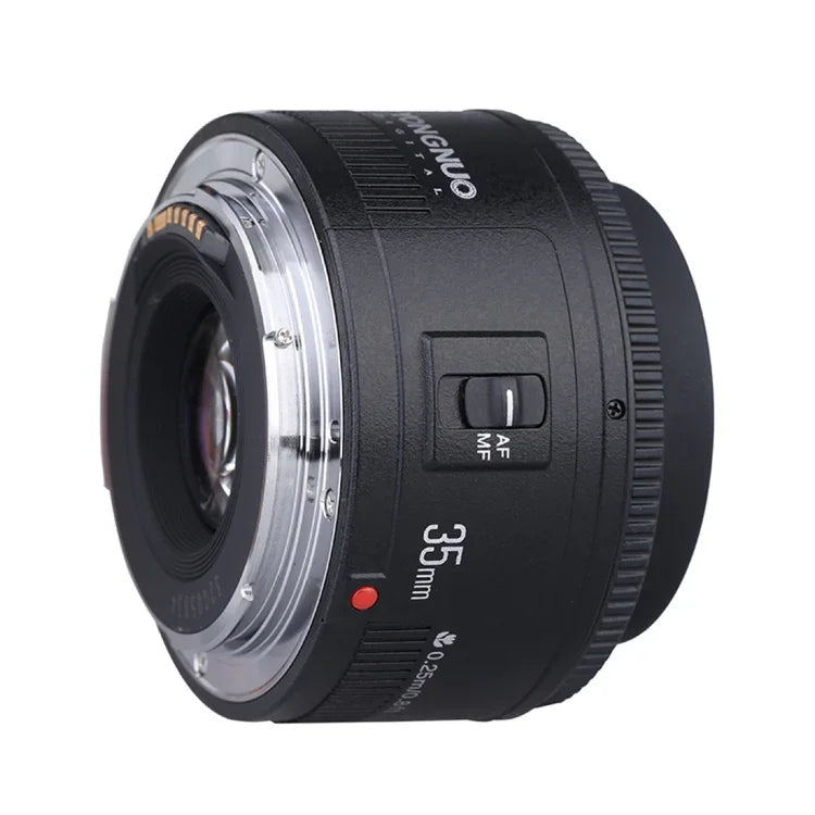 YONGNUO YN35MM F2N 1:2 自動對焦/手動對焦廣角定焦鏡頭，適用 Nikon DSLR 相機，YN35MM F2N