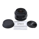 YONGNUO YN35MM F2N 1:2 自動對焦/手動對焦廣角定焦鏡頭，適用 Nikon DSLR 相機，YN35MM F2N