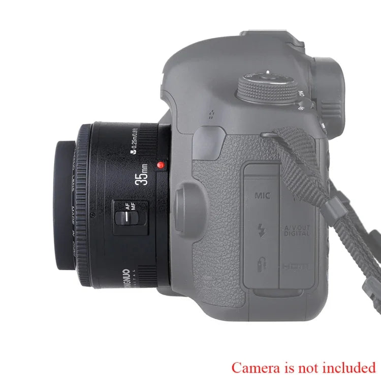 YONGNUO YN35MM F2N 1:2 自動對焦/手動對焦廣角定焦鏡頭，適用 Nikon DSLR 相機，YN35MM F2N
