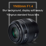 YONGNUO YN50MM F1.4C 大光圈自動對焦鏡頭，適用 Canon，N50MM F1.4C
