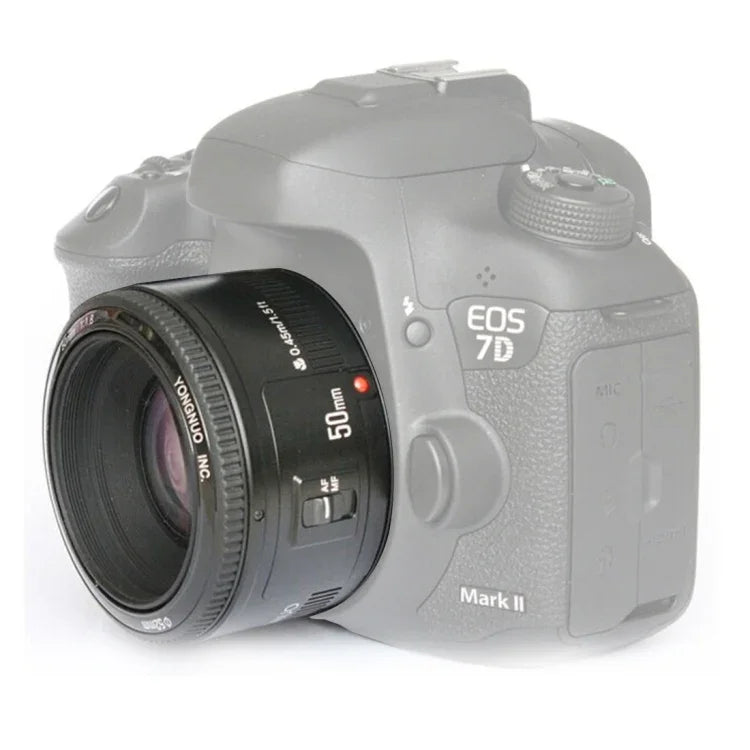 YONGNUO YN50MM F1.8C II F1.8 自動對焦鏡頭，適用 Canon EF 卡口新鏡頭，YN50MM F1.8C II