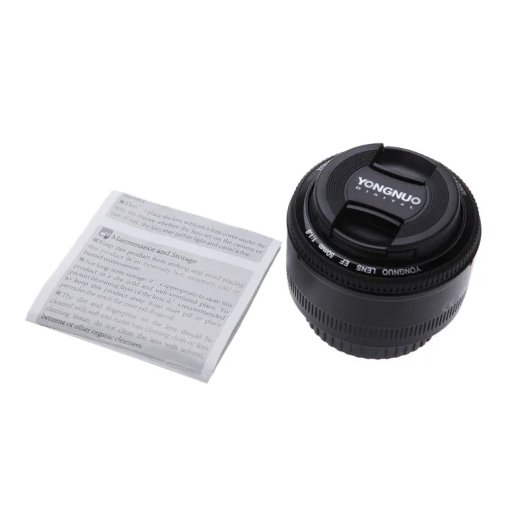 YONGNUO YN50MM F1.8C II F1.8 自動對焦鏡頭，適用 Canon EF 卡口新鏡頭，YN50MM F1.8C II
