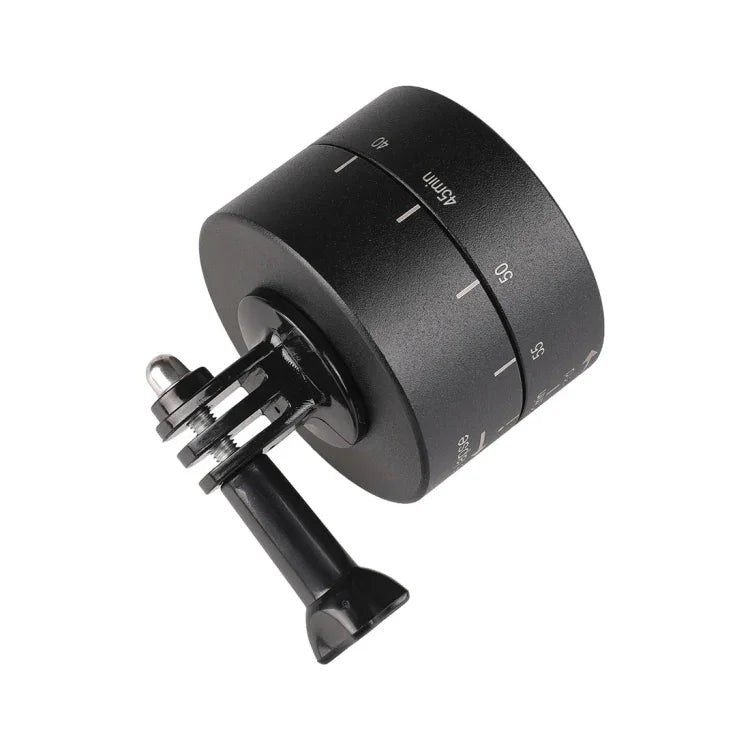 360 度自動旋轉 60 分鐘縮時穩定三腳架雲台轉接器，適用於 GoPro，60 分鐘