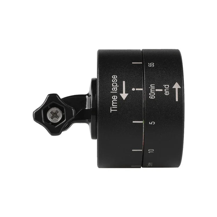 360 度自動旋轉 60 分鐘縮時穩定三腳架雲台轉接器，適用於 GoPro，60 分鐘