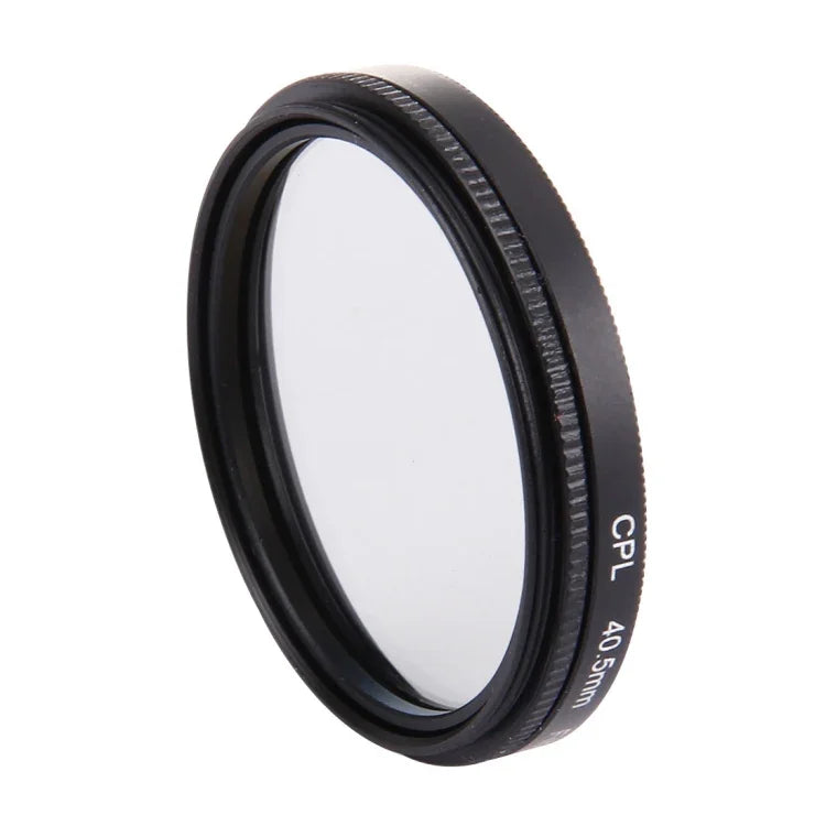JUNESTAR 4合1 專業 40.5mm 鏡頭濾鏡（CPL + UV）及防水外殼轉接環與鏡頭保護蓋，適用 GoPro HERO4 / 3+ / 3 運動相機，4合1 40.5mm 鏡頭