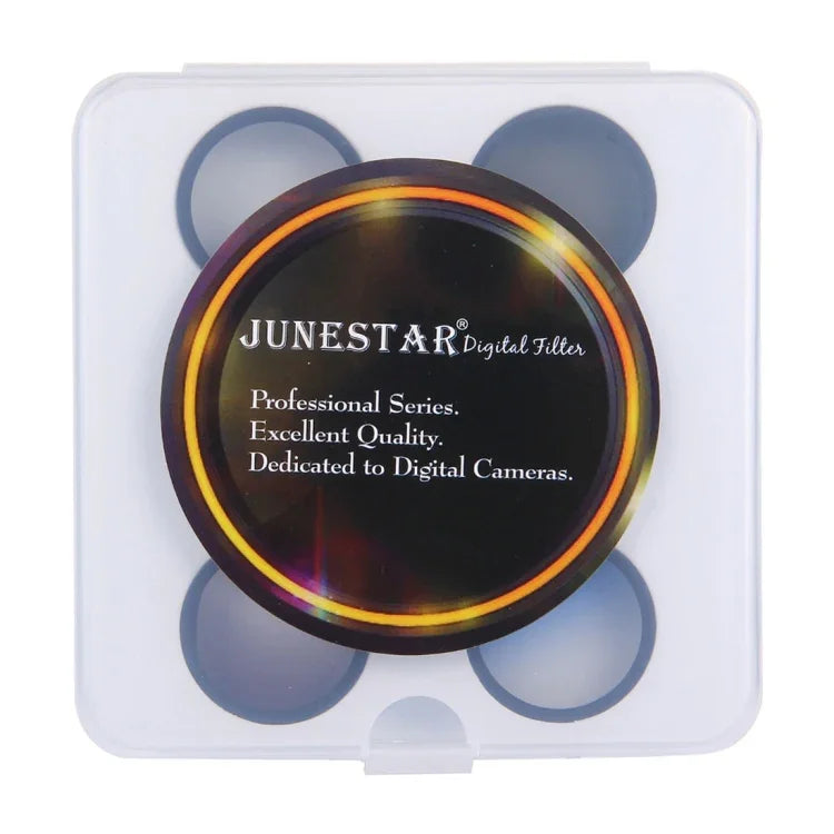 JUNESTAR 6合1專業34mm鏡頭濾鏡（CPL + UV + 漸變紅 + 漸變橙 + 漸變藍 + 漸變灰），適用DJI Phantom 3 & 4
