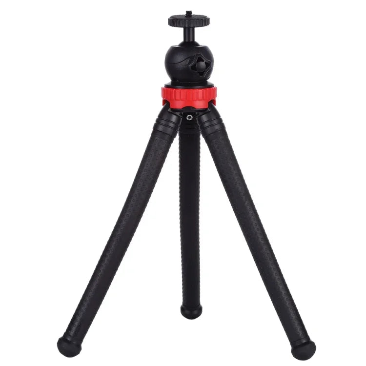 MZ305 迷你章魚靈活三腳架支架，帶球頭，適用於單反相機、GoPro HERO10 Black / HERO9 Black / HERO8 Black /7 /6 /5 /5 Session /4 Session /4 /3+ /3 /2 /1、DJI Osmo Action、小蟻及其他運動相機、手機，尺寸：30cmx5cm，MZ305
