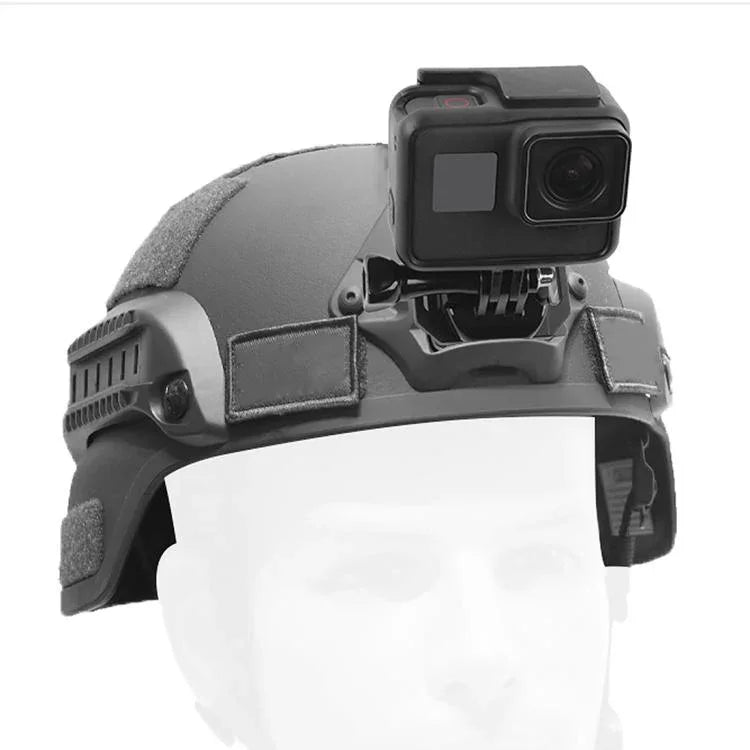 GP193 鋁合金頭盔自拍架 適用於 GoPro、Insta360、DJI 及其他運動相機，GP193