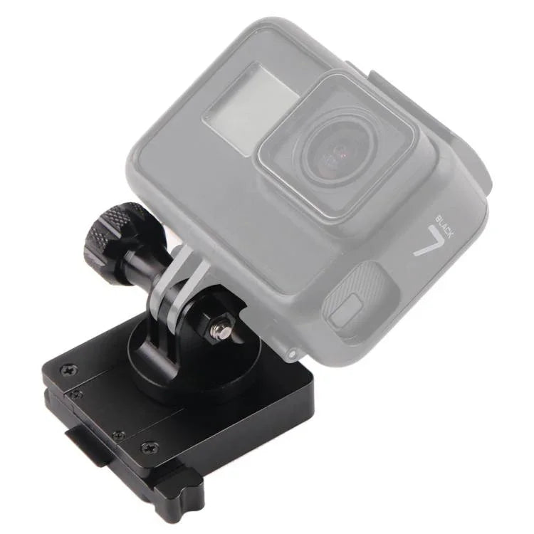 GP244-B 鋁合金支架，適用於 GoPro、Insta360、DJI 及其他運動相機及夜視鏡支架底座，GP244-B