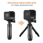 GP446 Multifunctional Mini Fixed Tripod for DJI, Insta360, GoPro and Other Action Cameras, GP446 (Black), GP446 (Grey), GP446 (Blue), GP446 (Red)