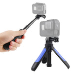 GP446 Multifunctional Mini Fixed Tripod for DJI, Insta360, GoPro and Other Action Cameras, GP446 (Black), GP446 (Grey), GP446 (Blue), GP446 (Red)