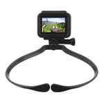 GP458 相機頸掛固定拍攝支架，適用於 GoPro、Insta360、DJI 及其他運動相機