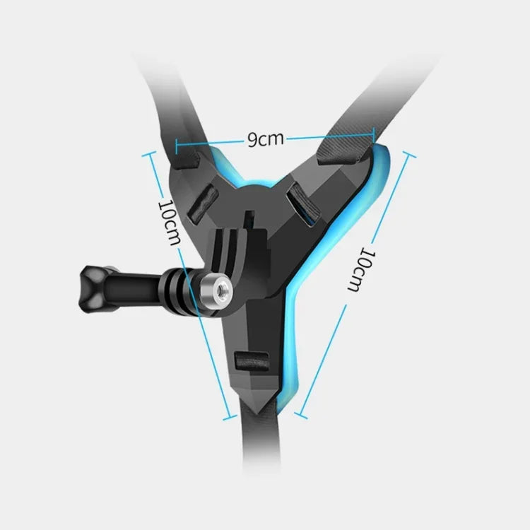頭盔帶安裝座 + 防水保護殼，適用 GoPro HERO7 Black /6 /5，頭盔帶安裝座 + 防水殼
