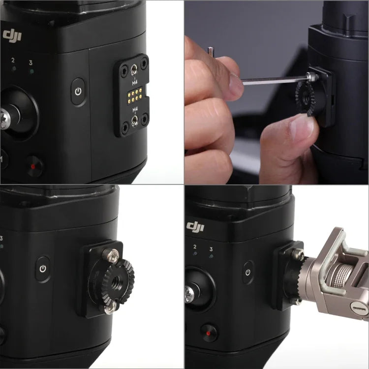 Sunnylife RO-Q9152 延伸安裝夾適配器，適用於 DJI RONIN-S 穩定器，RO-Q9152 夾適配器