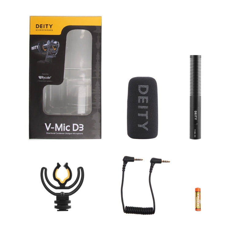 Deity V-Mic D3 指向性電容槍式麥克風，V-Mic D3