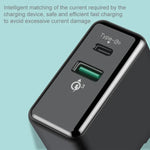RUIGPRO USB Triple Batteries Housing Charger Box with LED Indicator Light for DJI OSMO Action 1, Charger Box