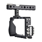 YELANGU C6相機視頻籠手柄穩定器，適用於Sony A6000 / A6300 / A6500 / A6400，手柄穩定器