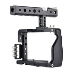 YELANGU C6相機視頻籠手柄穩定器，適用於Sony A6000 / A6300 / A6500 / A6400，手柄穩定器