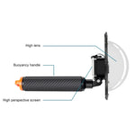 RUIGPRO 浮動手柄圓頂水下潛水相機鏡頭透明保護蓋，適用於 DJI Osmo Action，Osmo Action