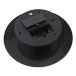25cm 360 度電動旋轉展示台攝影錄影道具旋轉台，承重 3kg，電池供電，25cm/電池供電(B)、25cm/電池供電(BW)、25cm/電池供電(W)