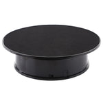20cm 360 度電動旋轉展示台攝影錄影道具旋轉台，承重 1.5kg，電池及 USB 供電，20cm/電池或 USB 供電(B)、20cm/電池或 USB 供電(W)、20cm/電池或 USB 供電(W+B)