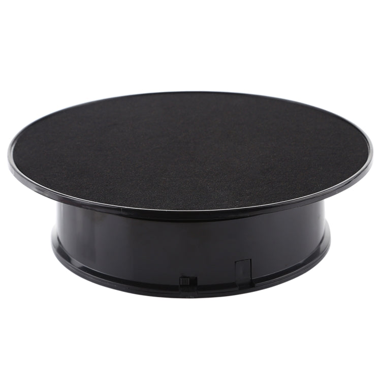 20cm 360 度電動旋轉展示台攝影錄影道具旋轉台，承重 1.5kg，電池及 USB 供電，20cm/電池或 USB 供電(B)、20cm/電池或 USB 供電(W)、20cm/電池或 USB 供電(W+B)