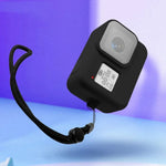 矽膠保護殼附腕帶，適用於 GoPro HERO8 Black，適用於 GoPro HERO8 Black